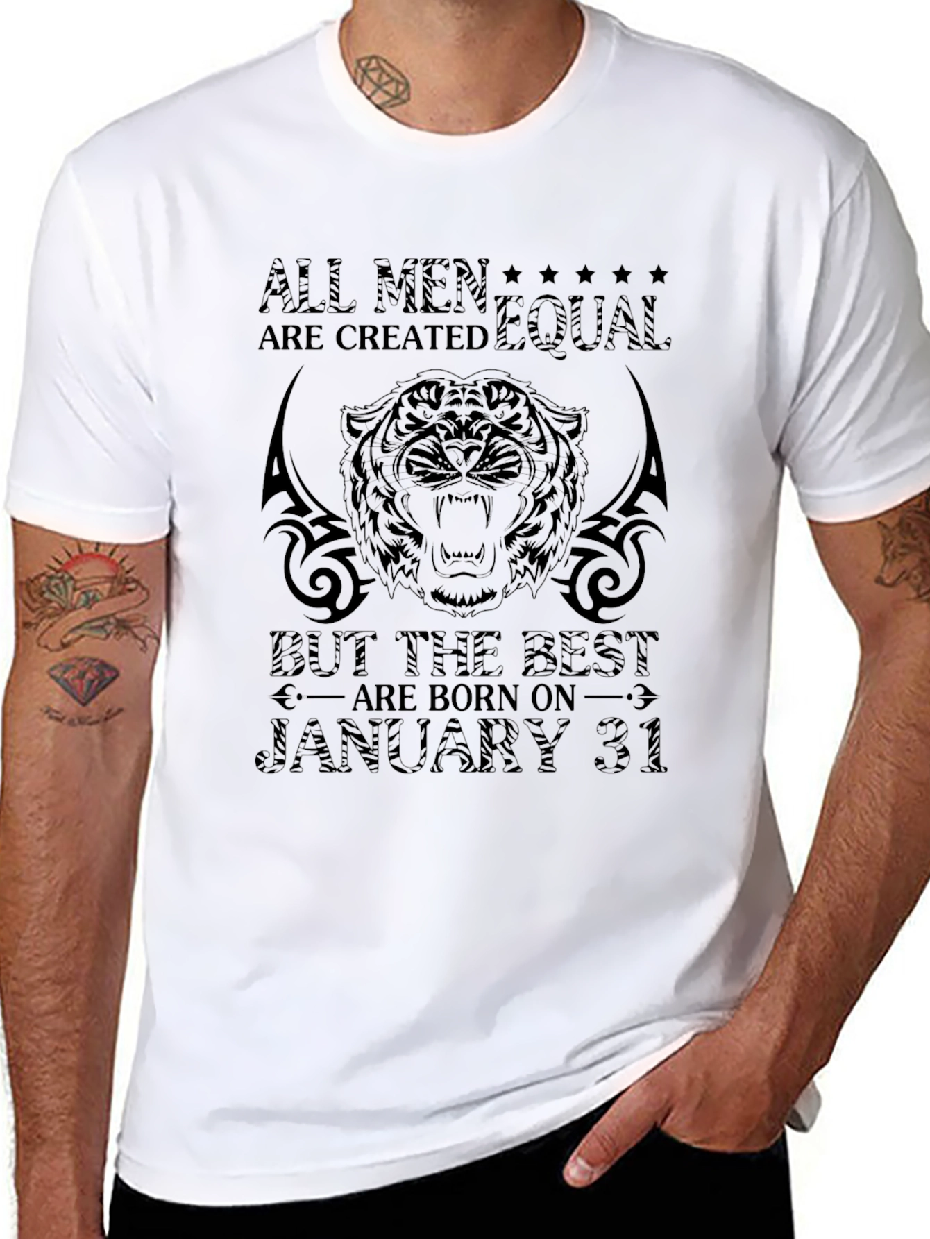 All Men Are Created Equal January 31 T-Shirt