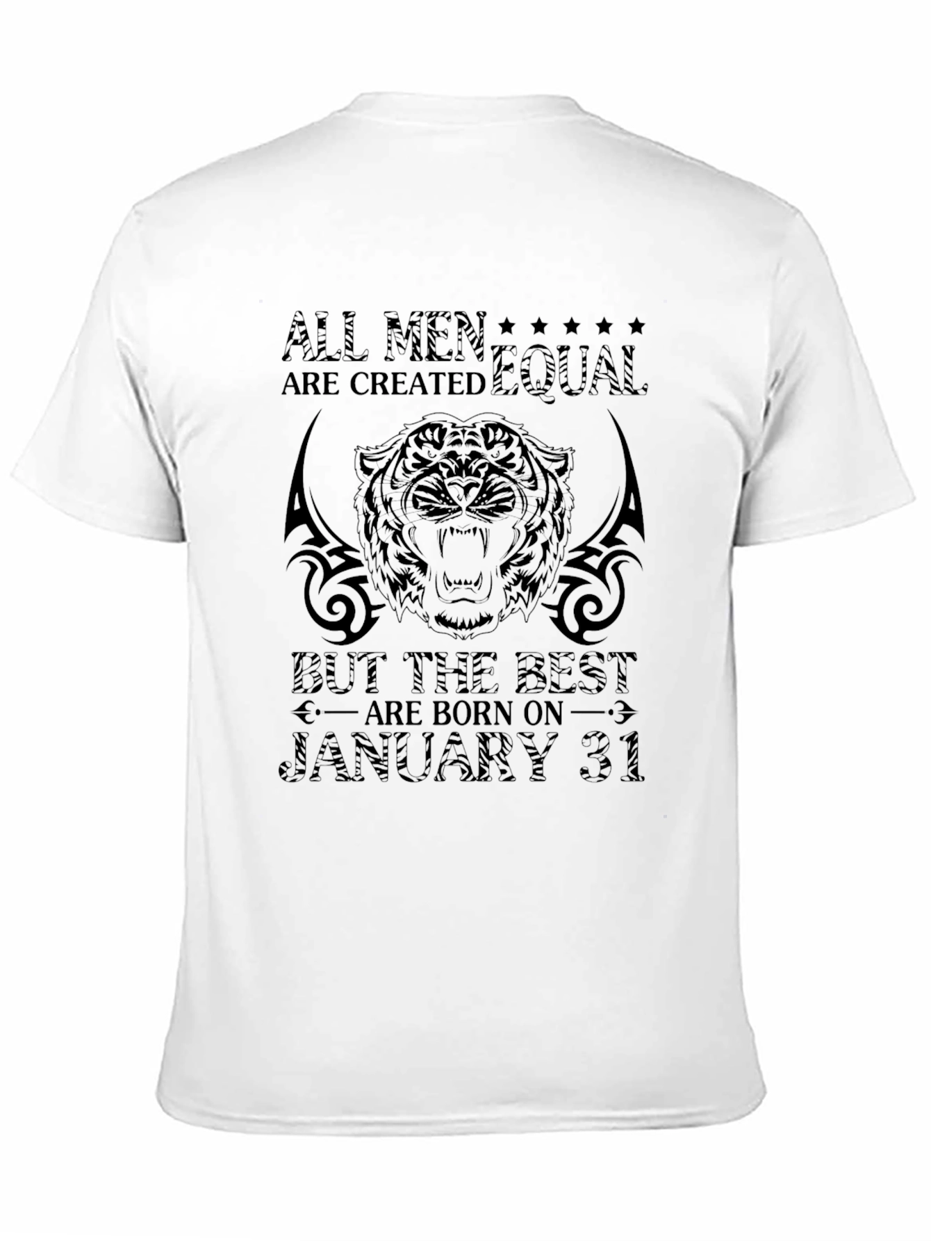 All Men Are Created Equal January 31 T-Shirt