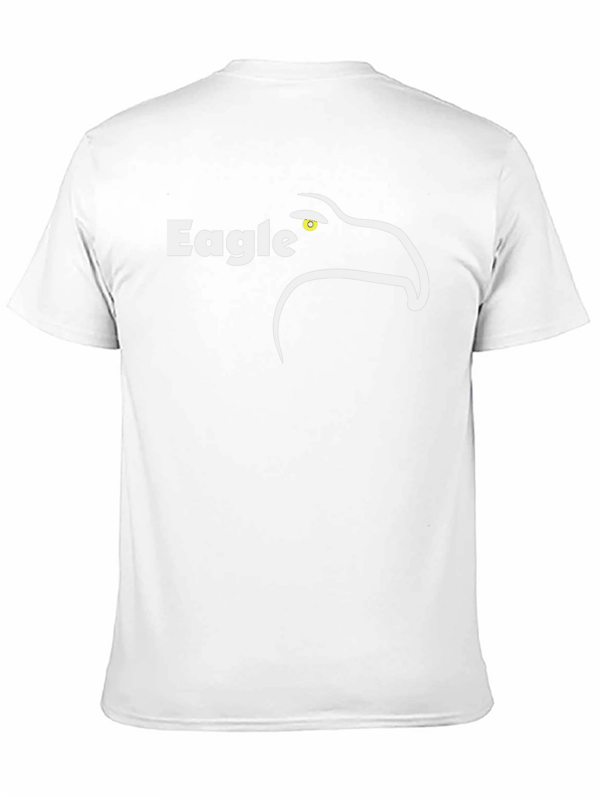 Eagle Graphic T-Shirt - Black Crew Neck Tee