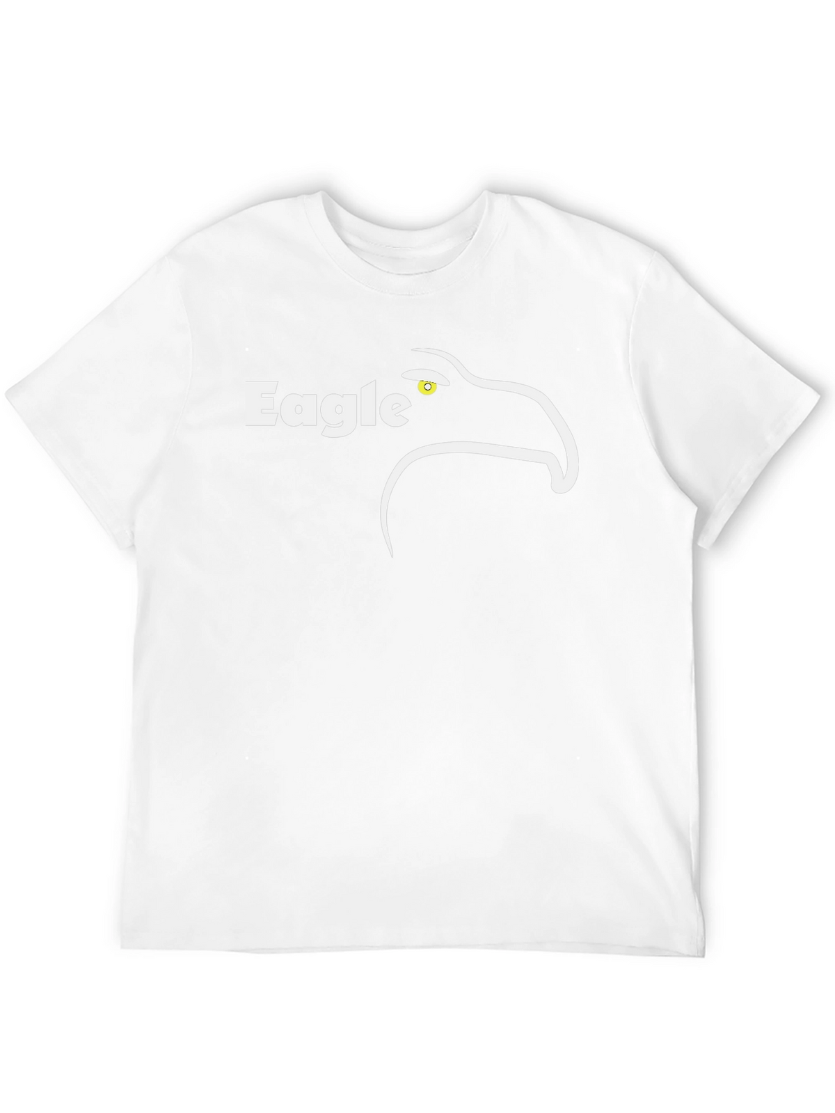 Eagle Graphic T-Shirt - Black Crew Neck Tee