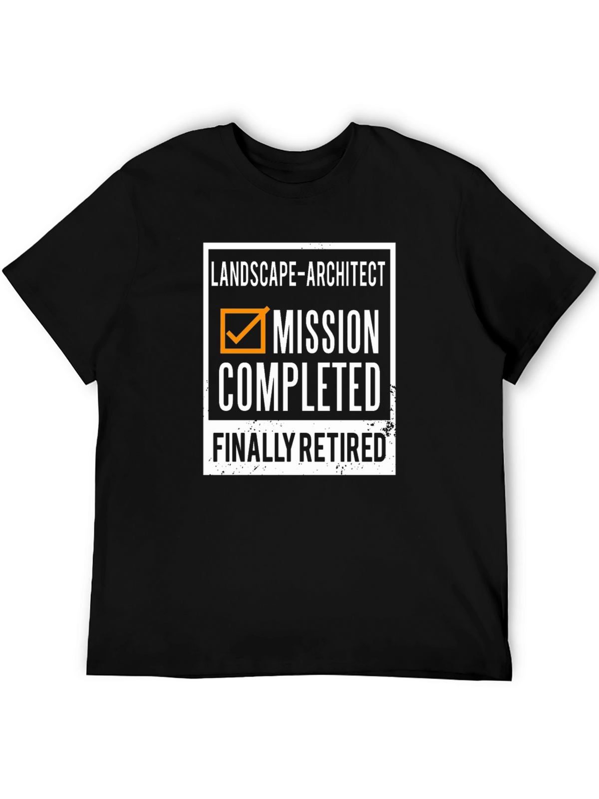 Landscape Architect Mission Completed Retirement T-Shirt