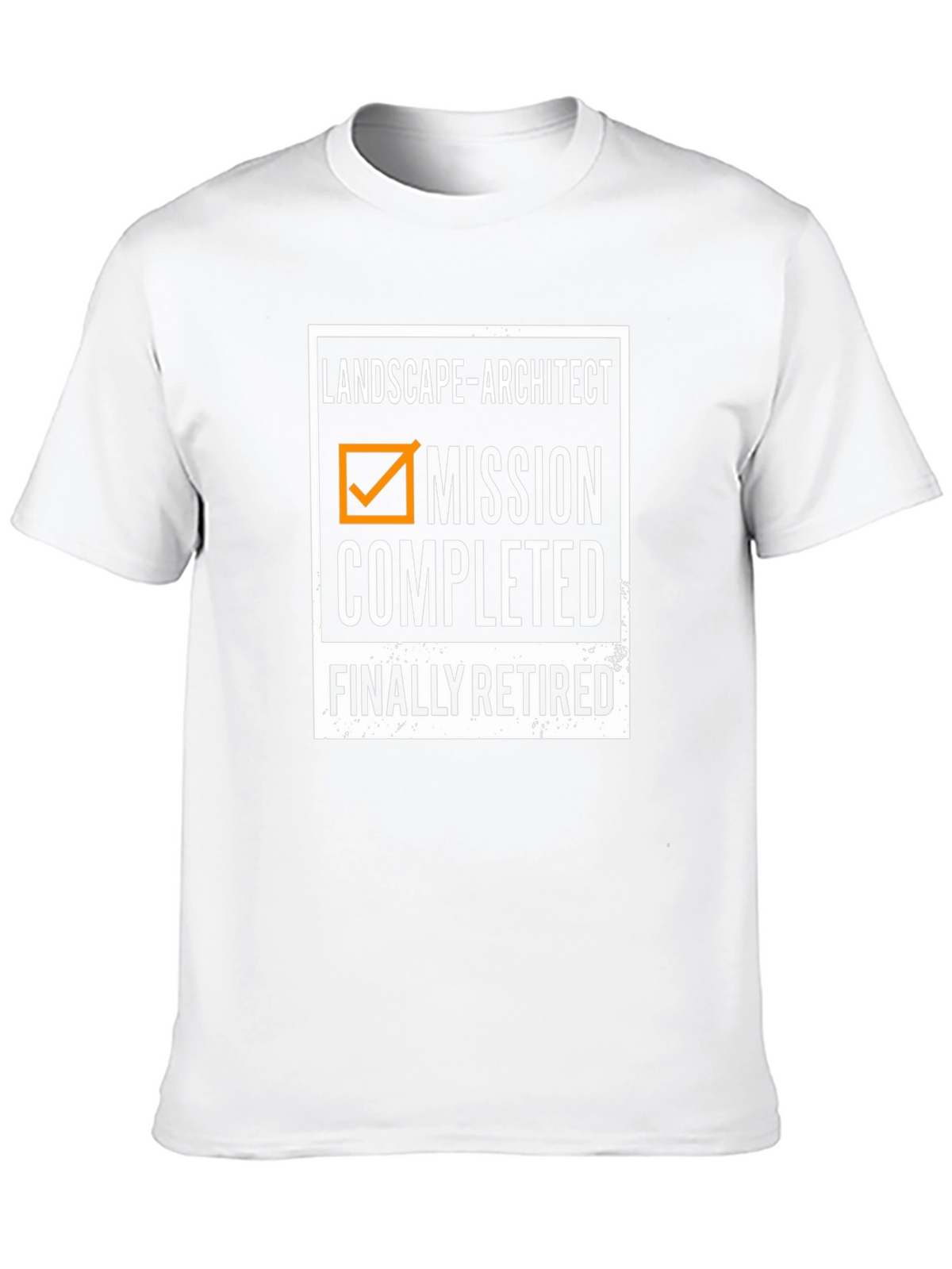 Landscape Architect Mission Completed Retirement T-Shirt