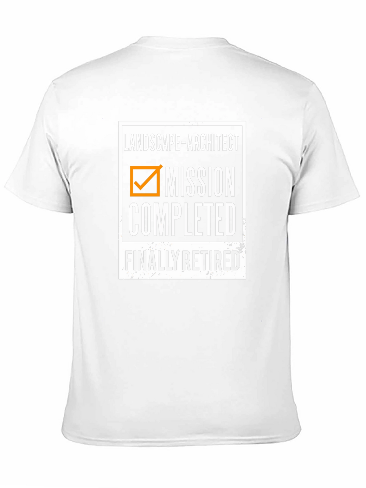 Landscape Architect Mission Completed Retirement T-Shirt