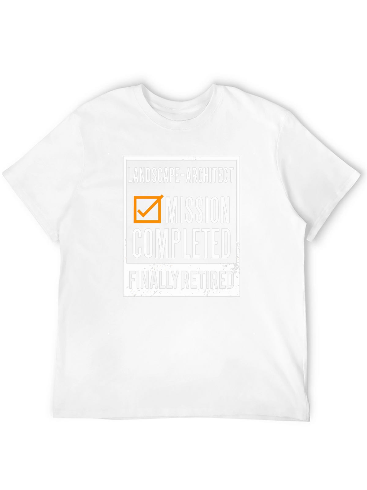 Landscape Architect Mission Completed Retirement T-Shirt