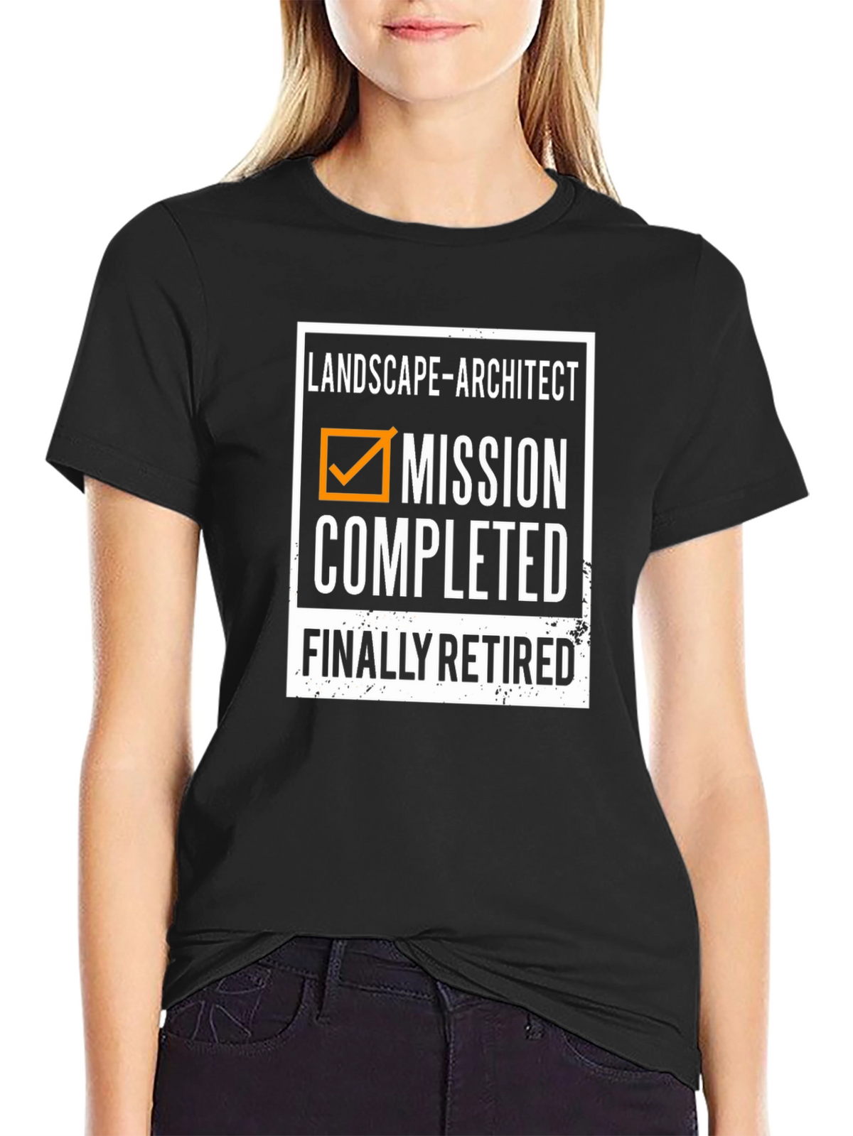 Landscape Architect Mission Completed Retirement T-Shirt