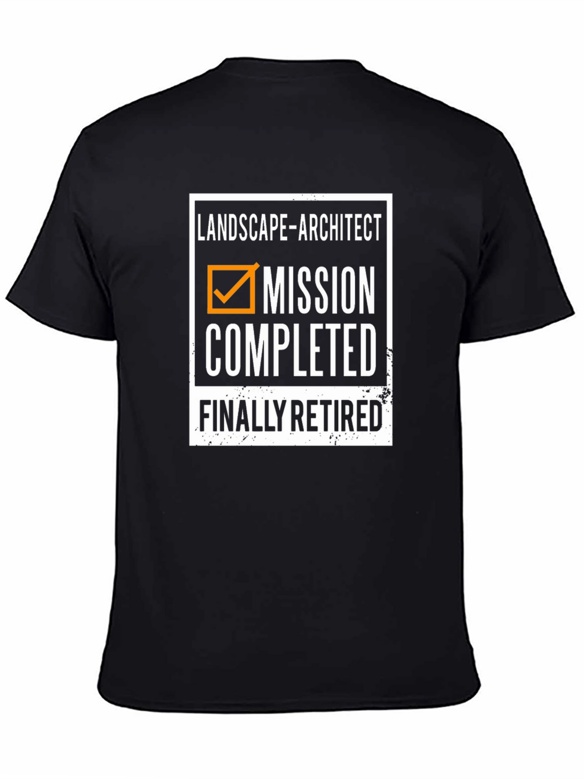 Landscape Architect Mission Completed Retirement T-Shirt