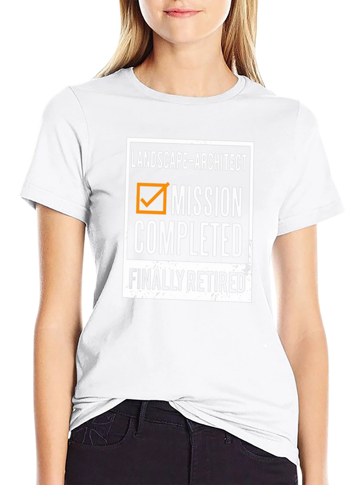 Landscape Architect Mission Completed Retirement T-Shirt