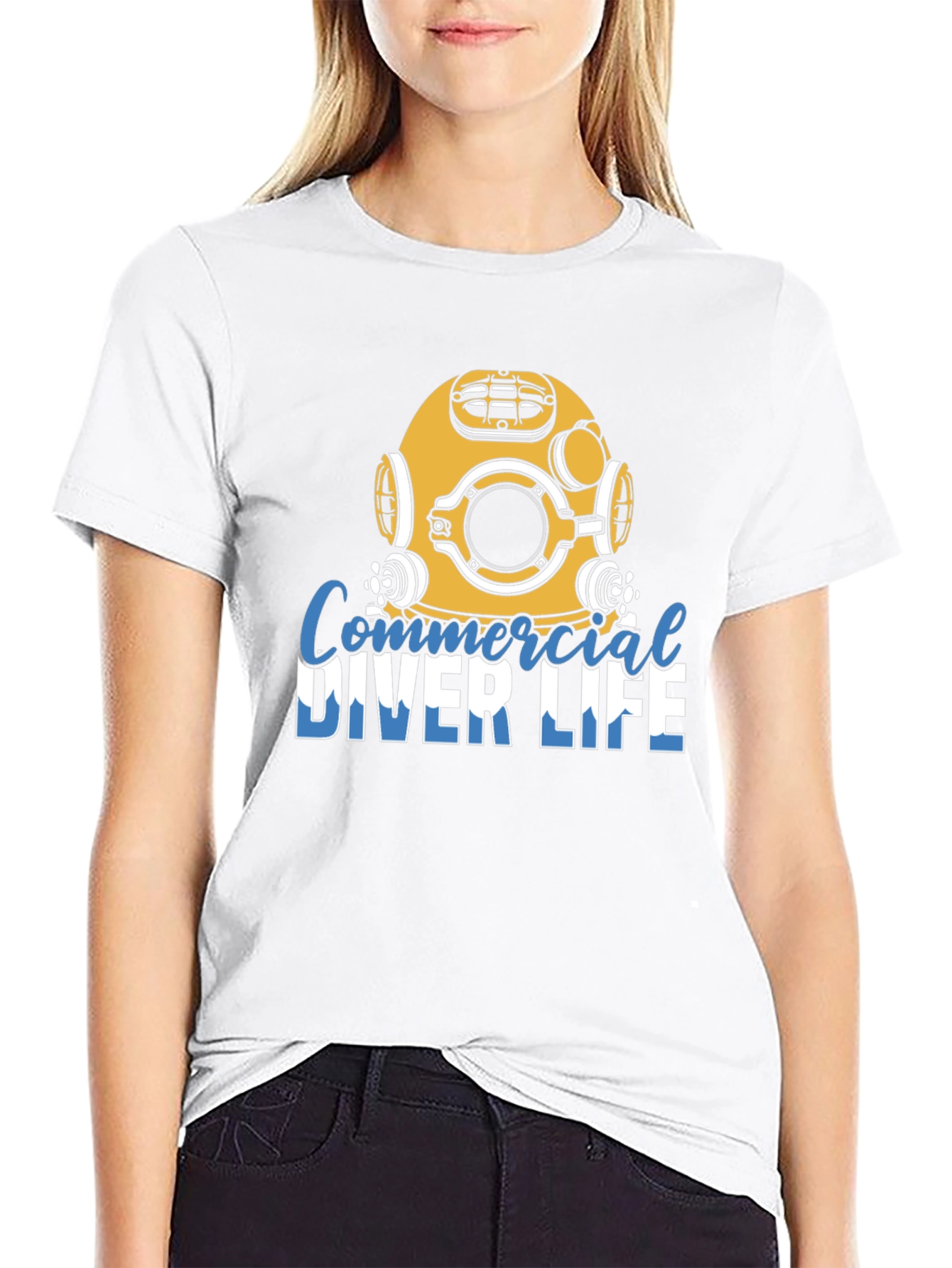 Commercial Diver Life T-Shirt - Dive Deep!