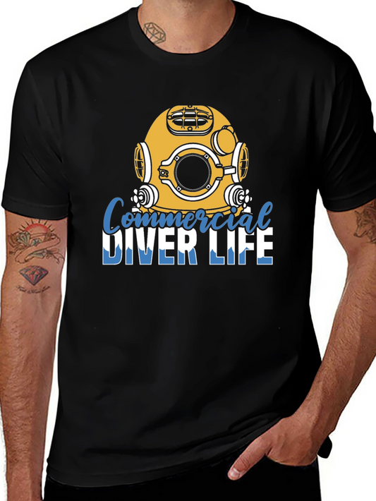 Commercial Diver Life T-Shirt - Dive Deep!