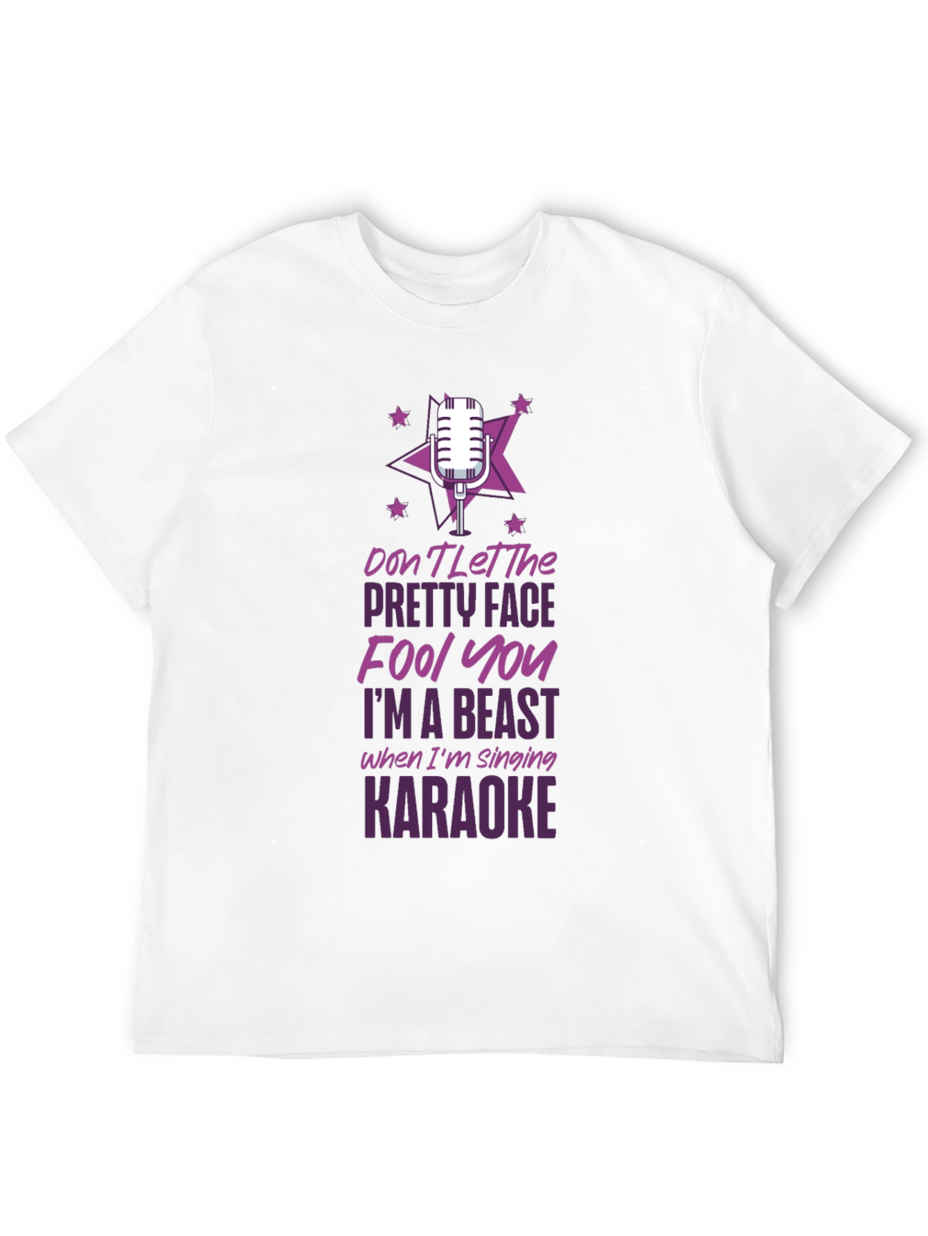Karaoke Beast Funny Graphic Tee