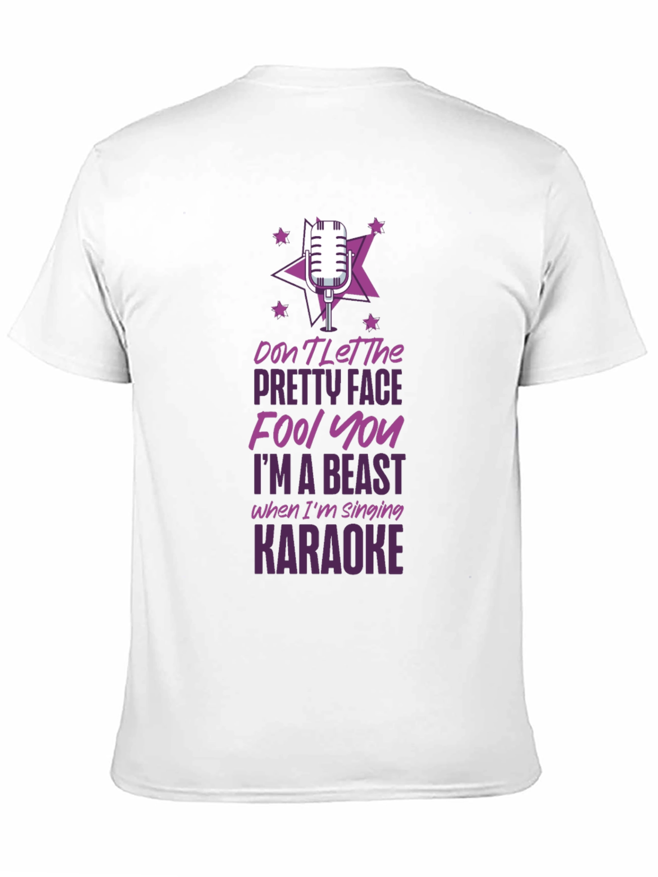 Karaoke Beast Funny Graphic Tee