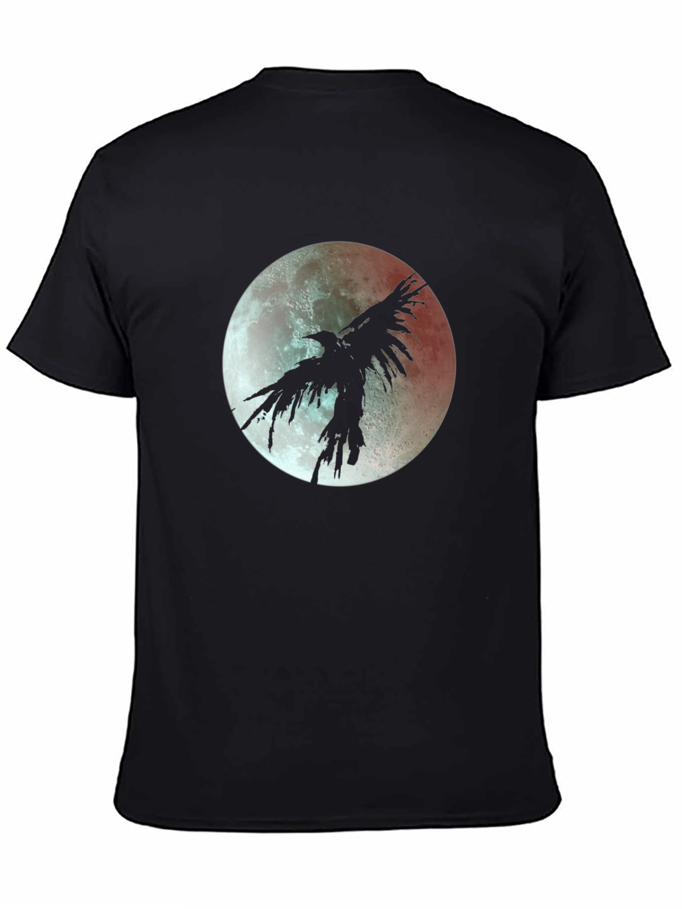 Raven Moon T-Shirt - Gothic Style Tee