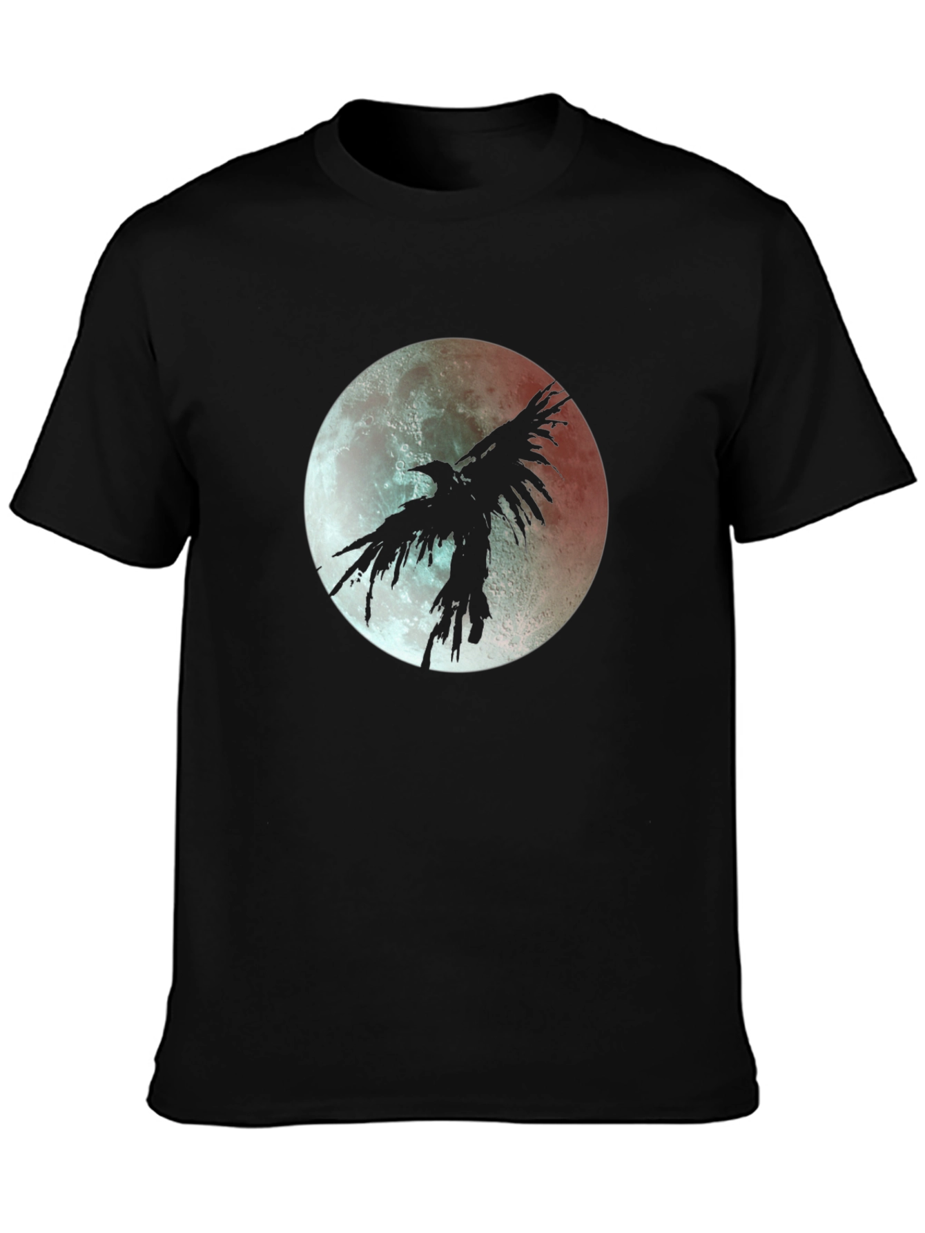 Raven Moon T-Shirt - Gothic Style Tee