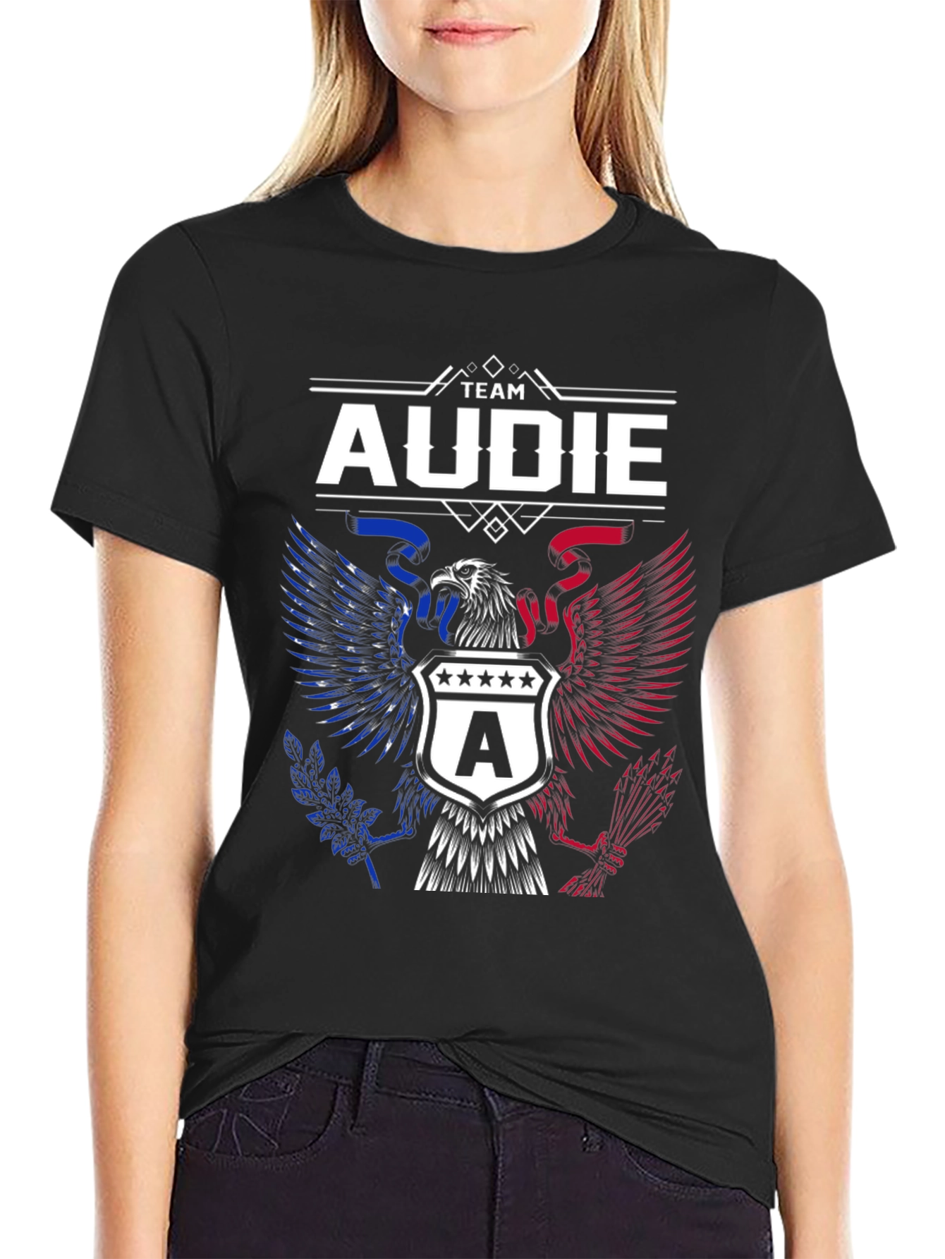Team Audie Patriotic Eagle T-Shirt