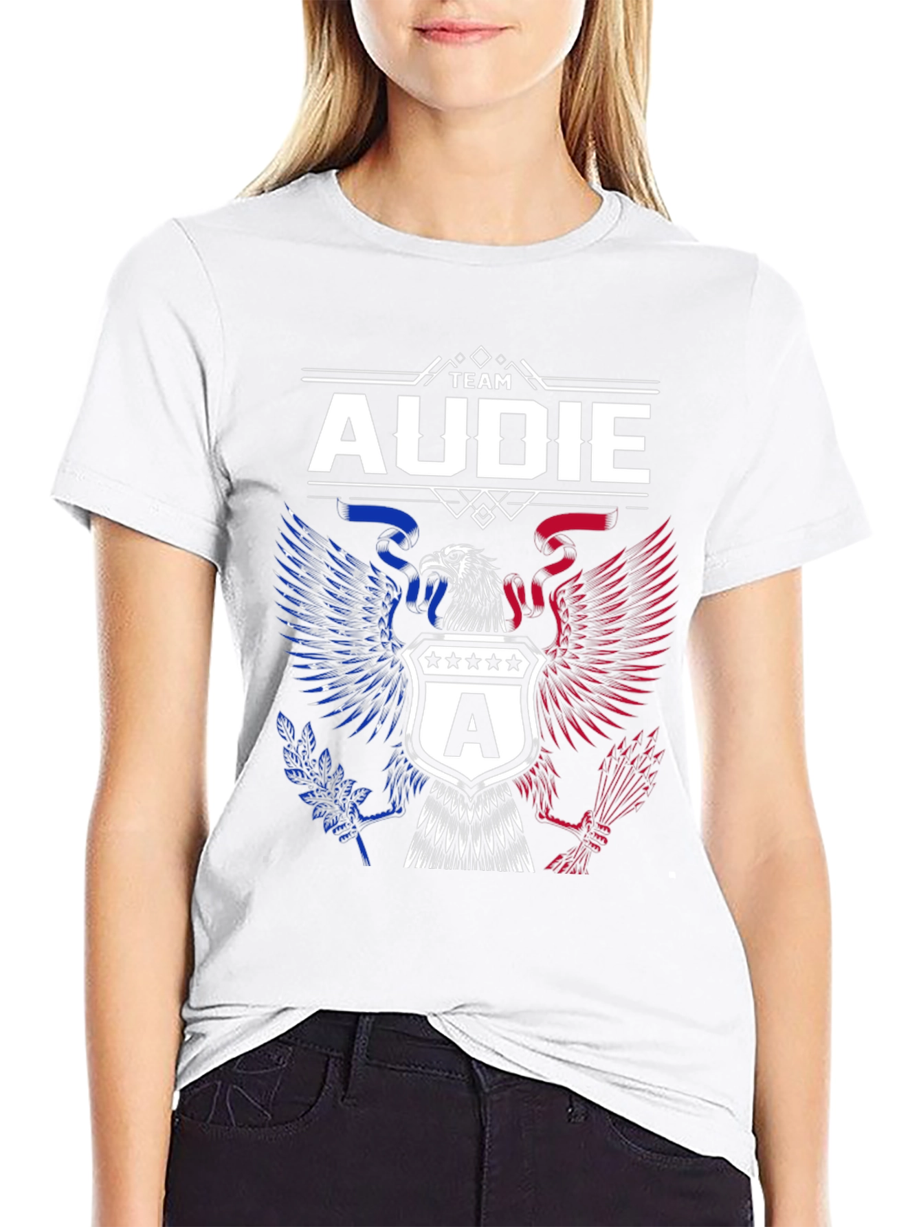 Team Audie Patriotic Eagle T-Shirt