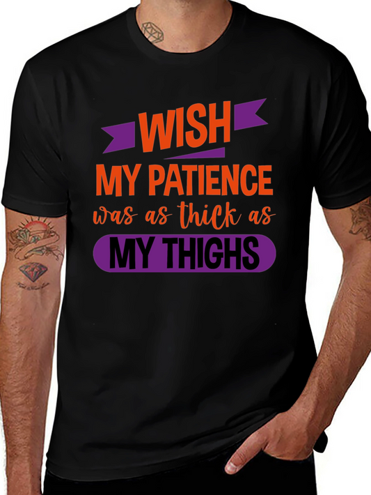Funny Womens Graphic T-Shirt - Thick Thighs