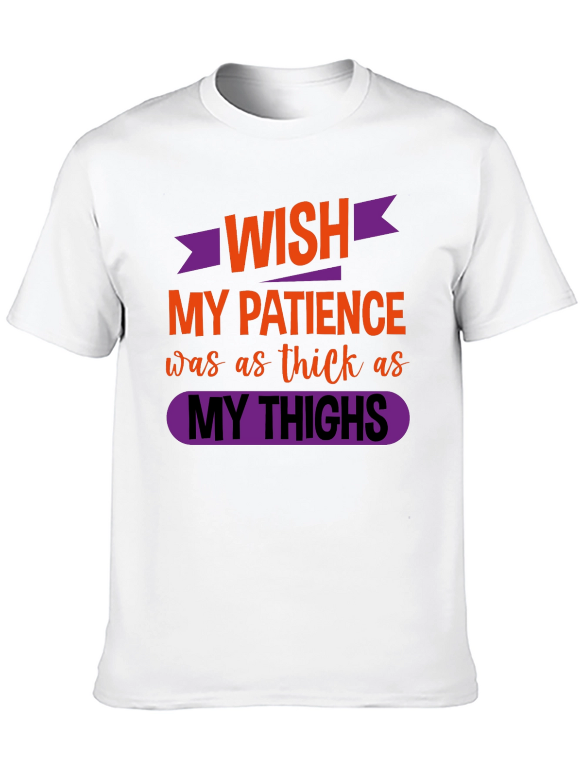 Funny Womens Graphic T-Shirt - Thick Thighs