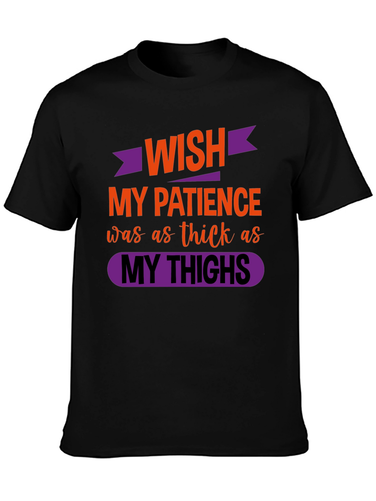 Funny Womens Graphic T-Shirt - Thick Thighs