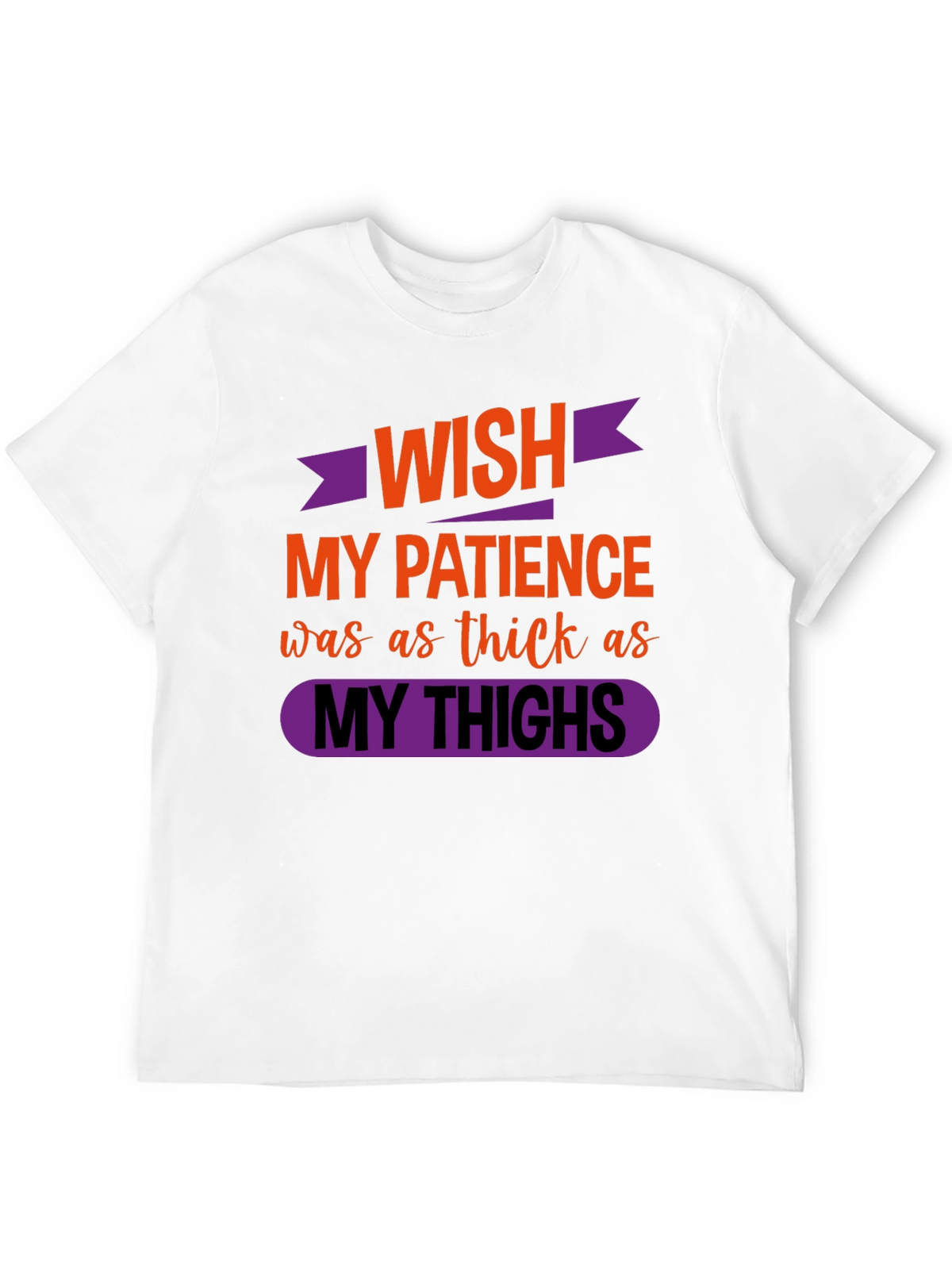 Funny Womens Graphic T-Shirt - Thick Thighs