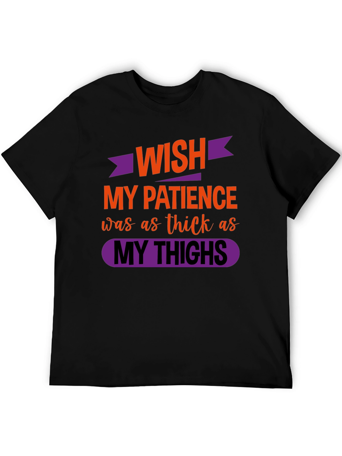 Funny Womens Graphic T-Shirt - Thick Thighs