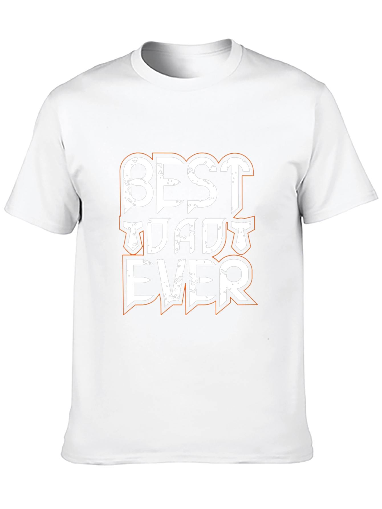 Best Dad Ever Black Graphic Tee