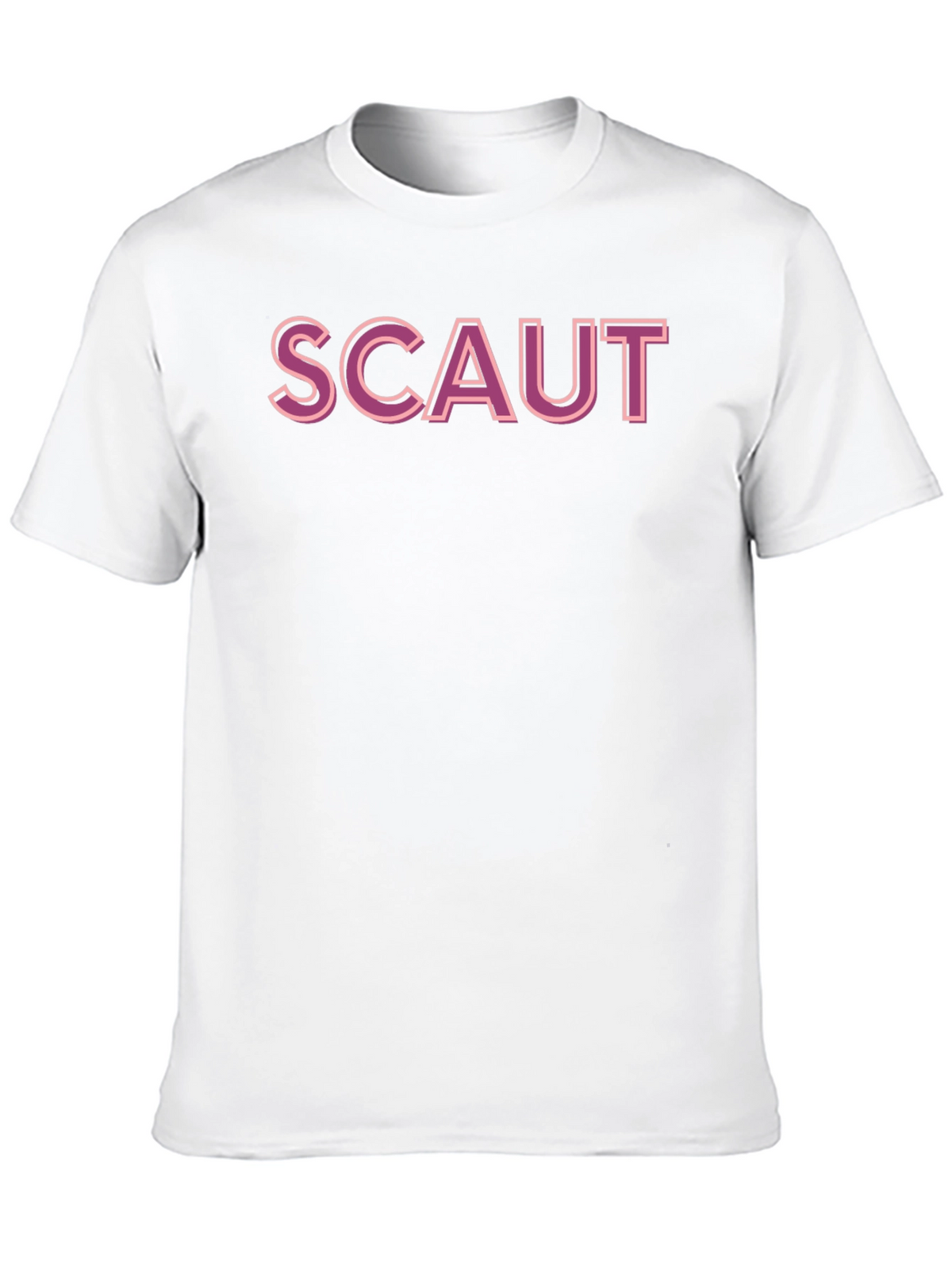 Scaut Graphic T-Shirt - Casual Black Tee