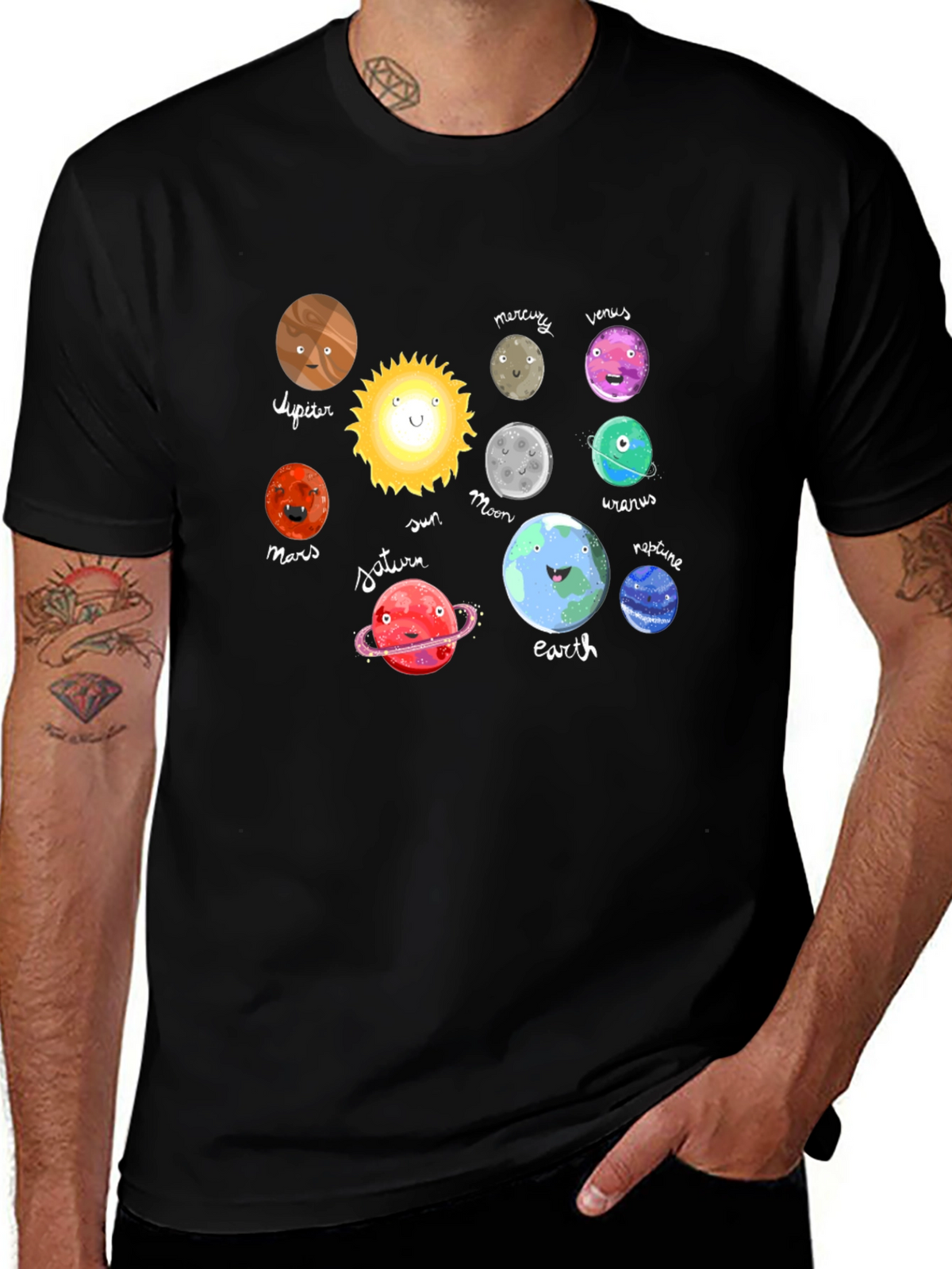 Solar System Planets T-Shirt
