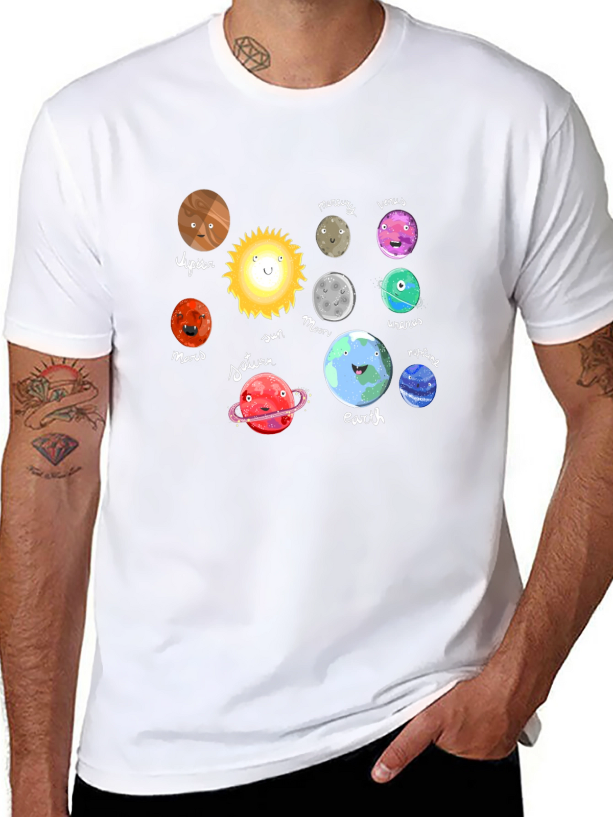 Solar System Planets T-Shirt