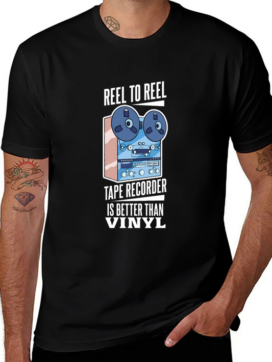 Reel to Reel Tape Recorder Better Than Vinyl T-Shirt