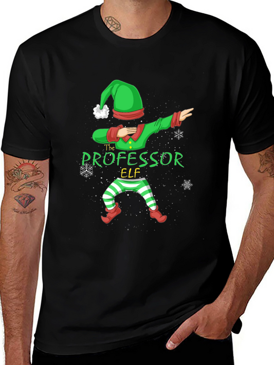The Professor Elf Christmas T-Shirt