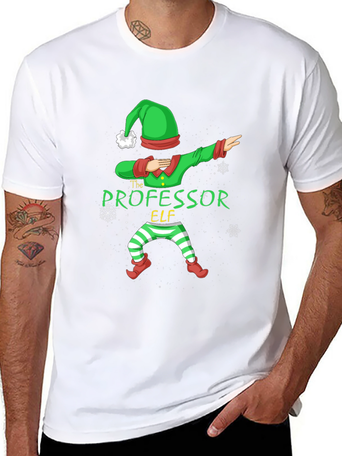 The Professor Elf Christmas T-Shirt