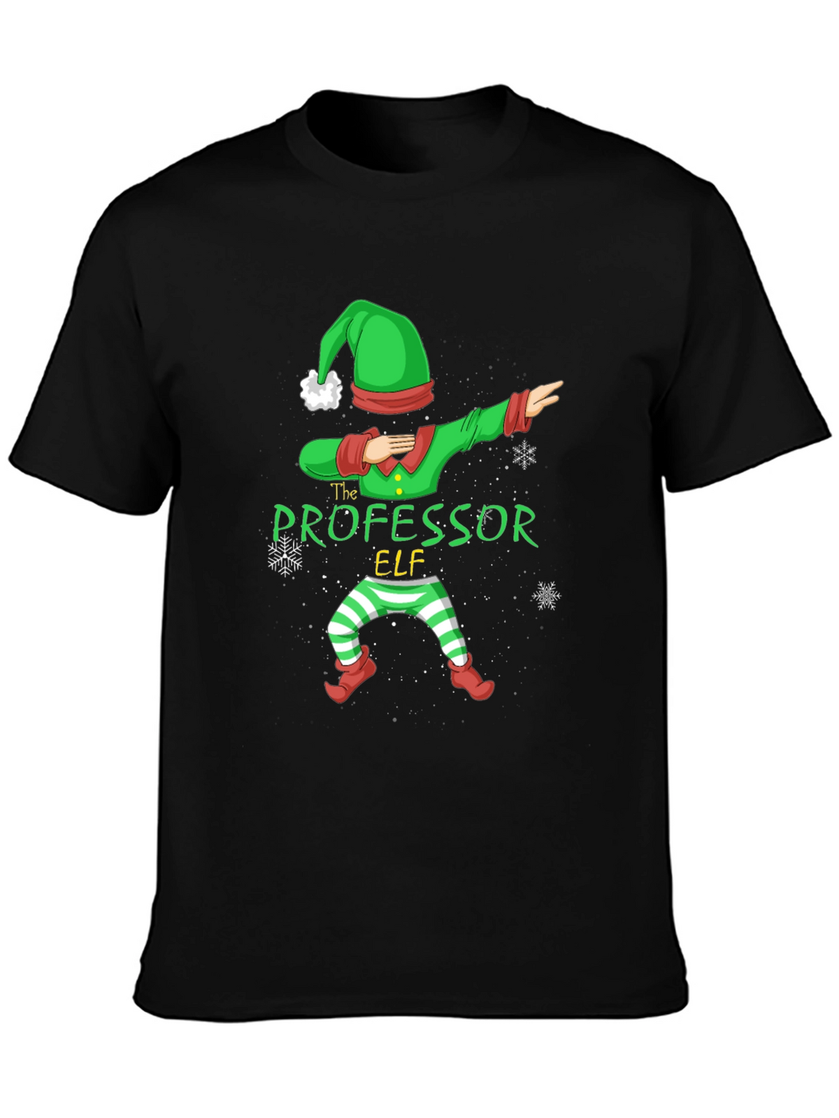 The Professor Elf Christmas T-Shirt