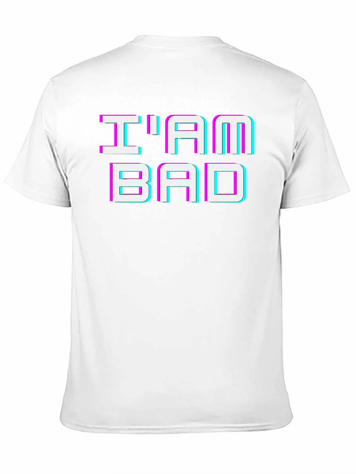 Im Bad 3D Glitch T-Shirt
