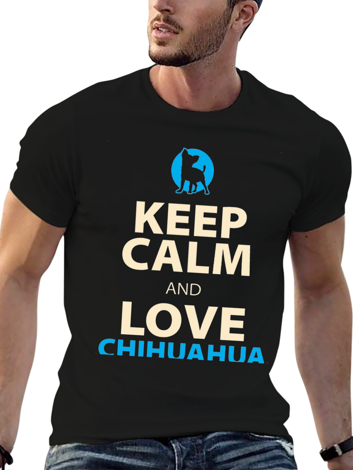 Keep Calm and Love Chihuahua T-Shirt
