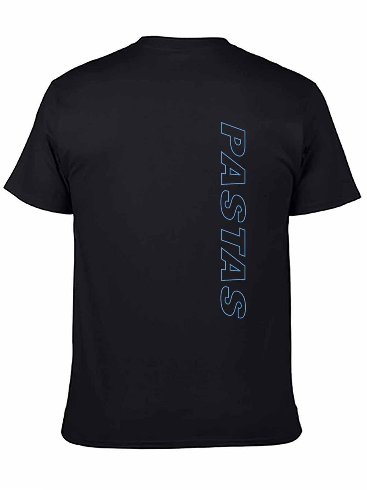 PASTAS Graphic Tee - Trendy Vertical Design