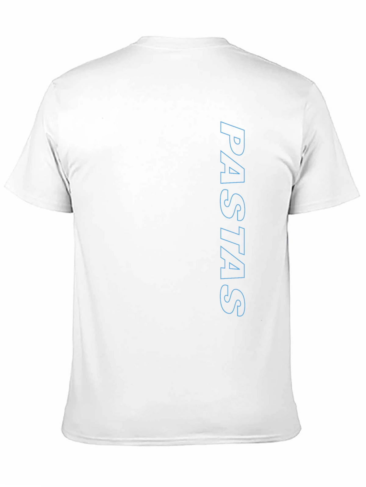 PASTAS Graphic Tee - Trendy Vertical Design