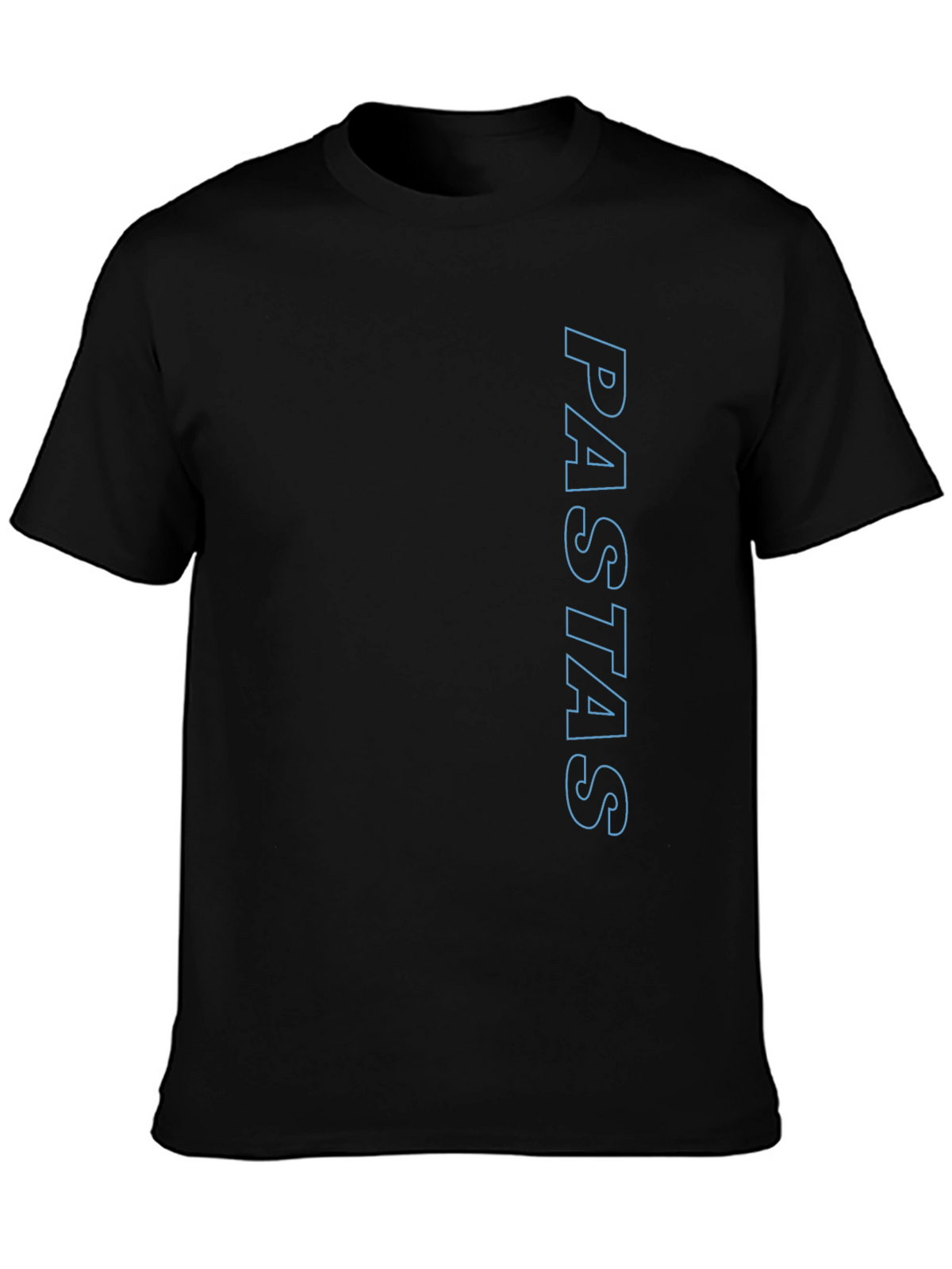PASTAS Graphic Tee - Trendy Vertical Design