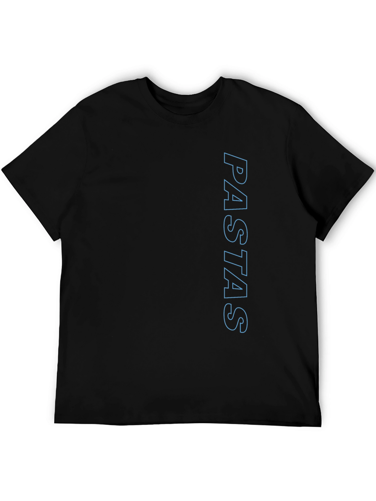 PASTAS Graphic Tee - Trendy Vertical Design