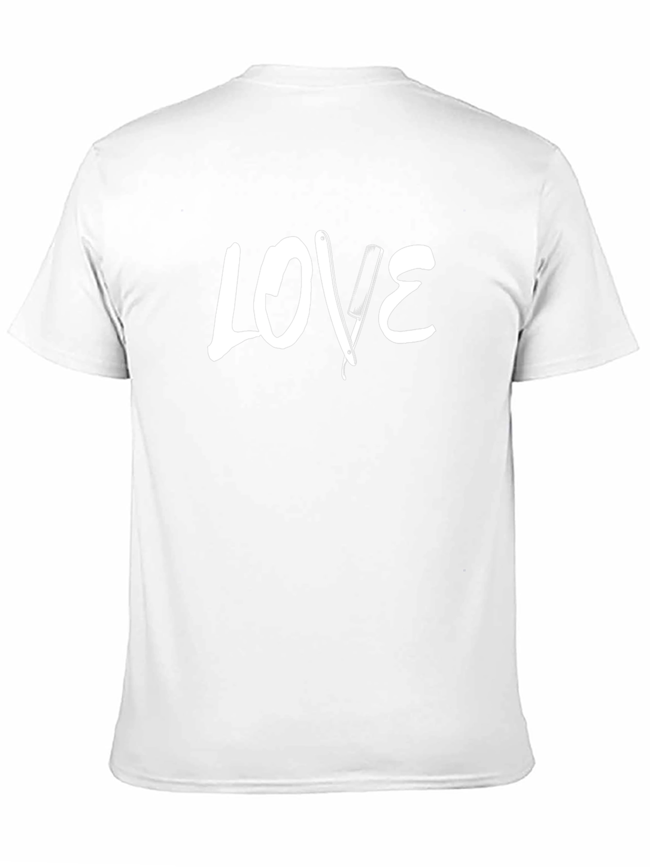 LOVE Barber Tee - Stylish Black Graphic T-Shirt