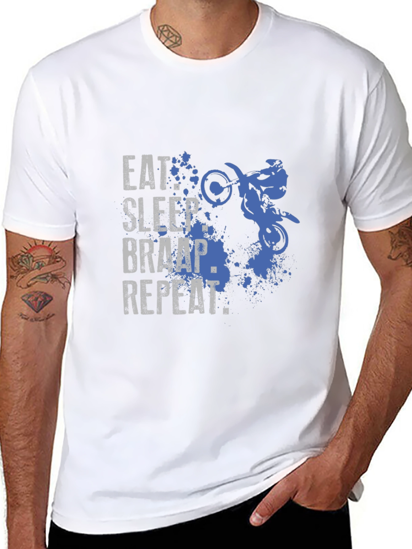 Eat Sleep Braap Repeat T-Shirt