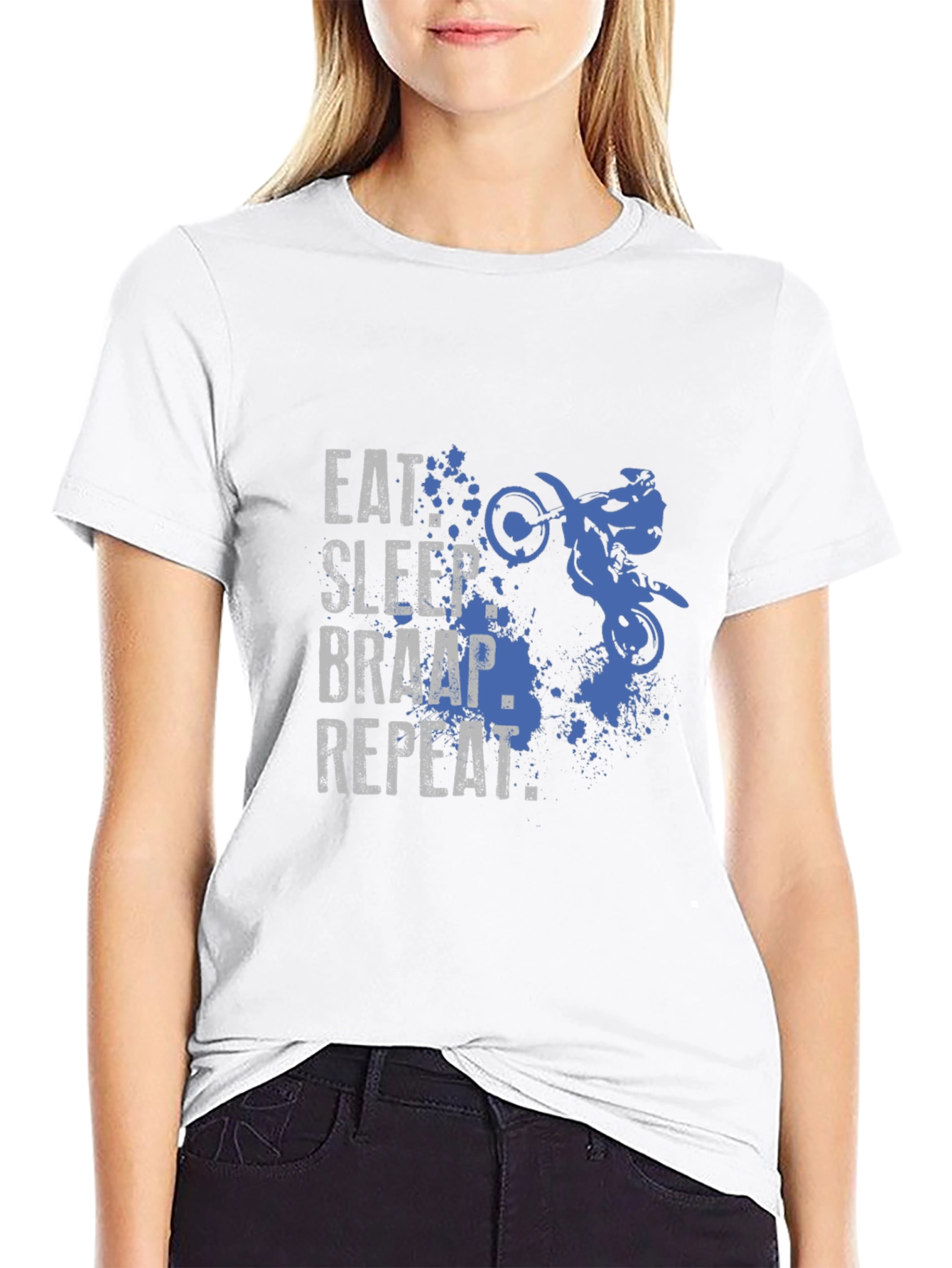 Eat Sleep Braap Repeat T-Shirt