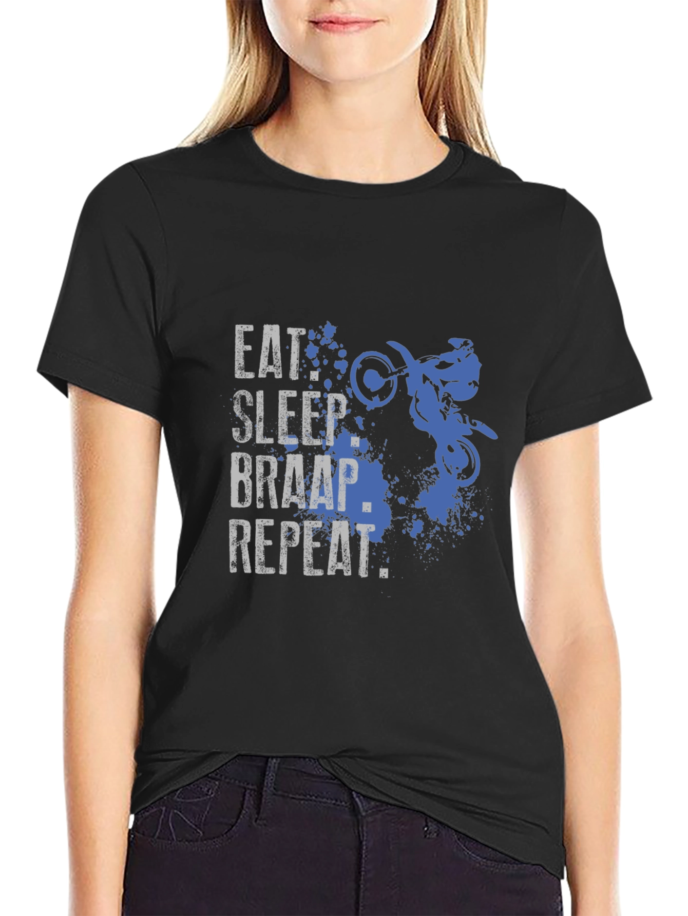 Eat Sleep Braap Repeat T-Shirt