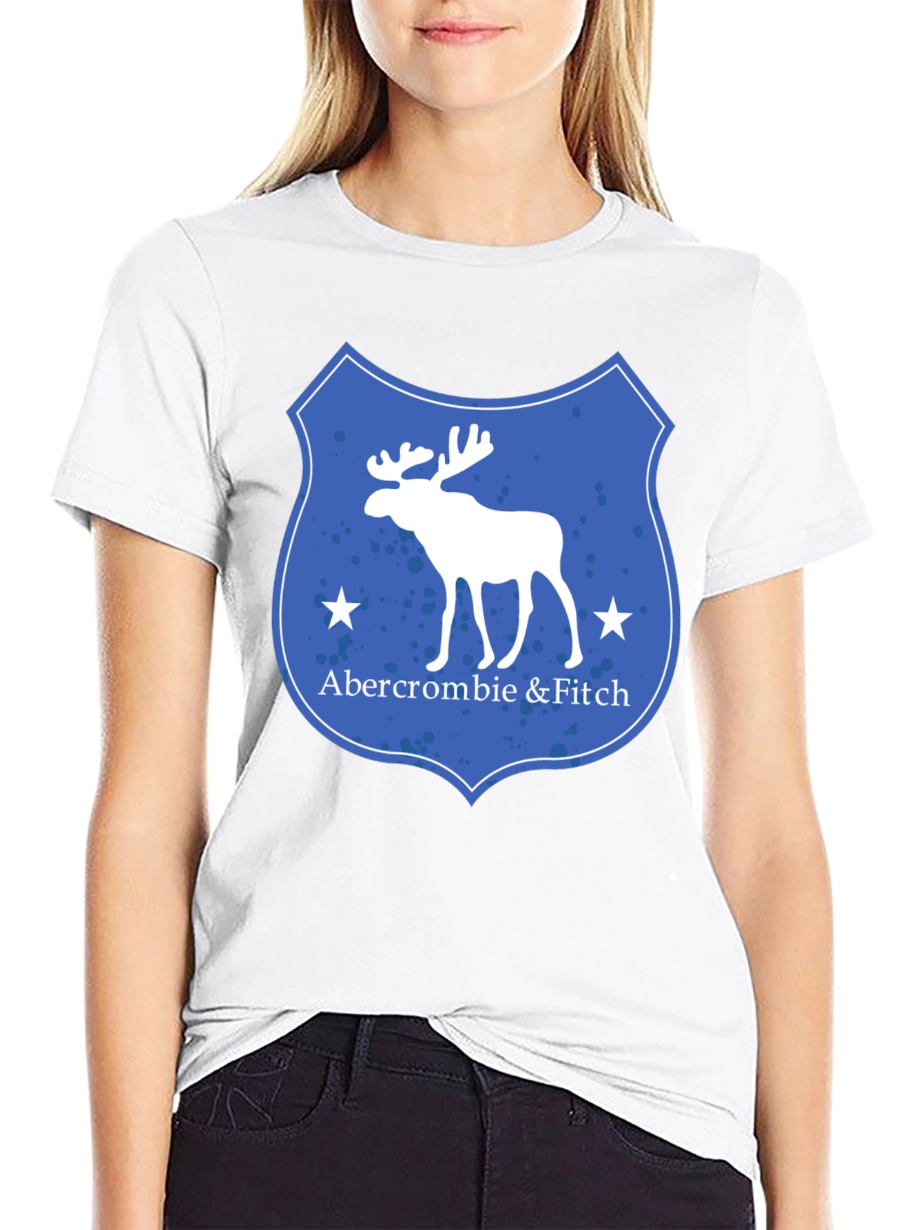 Abercrombie & Fitch Moose Logo Tee