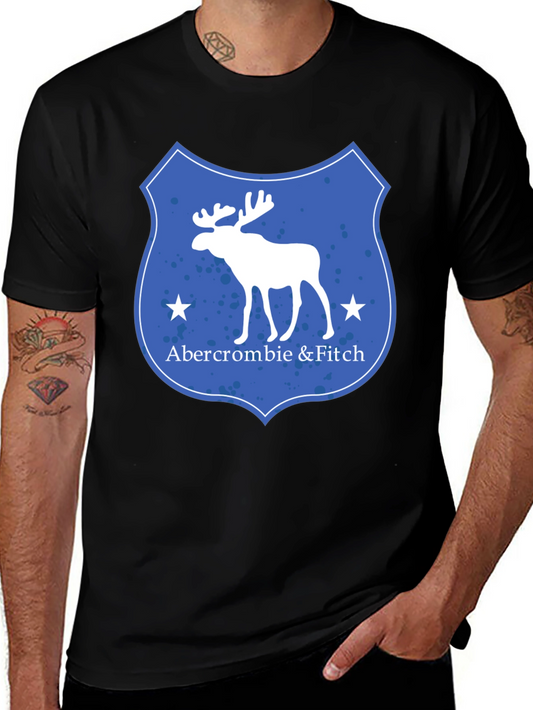 Abercrombie & Fitch Moose Logo Tee