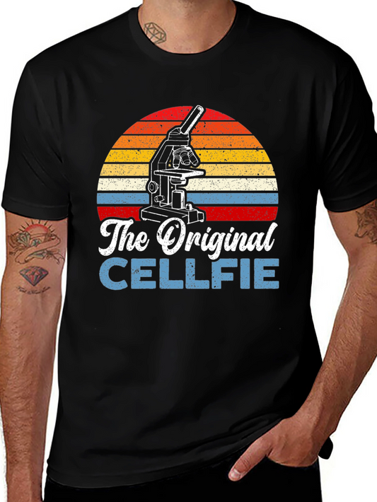 The Original Cellfie T-Shirt Microscope Science Tee