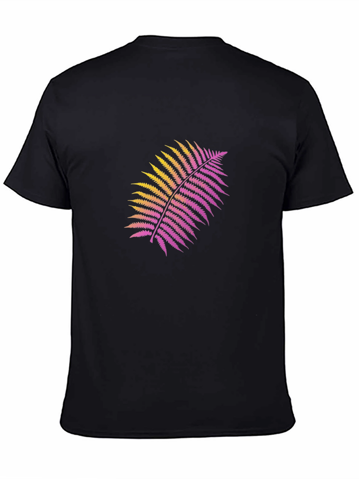 Fern Graphic Black T-Shirt