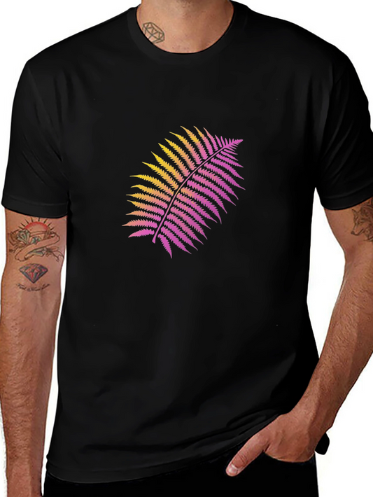 Fern Graphic Black T-Shirt