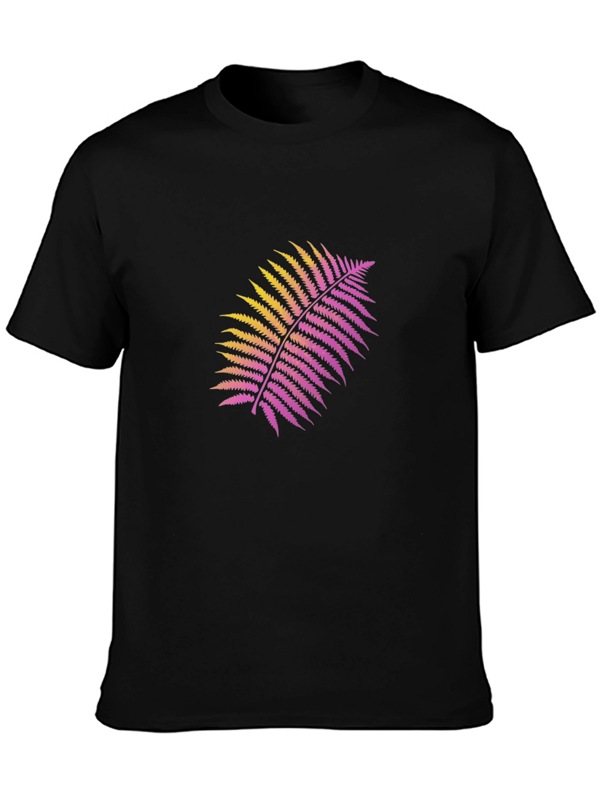 Fern Graphic Black T-Shirt