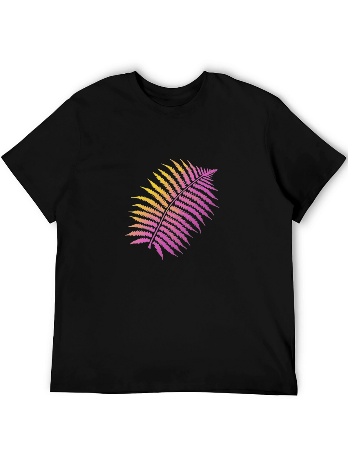 Fern Graphic Black T-Shirt