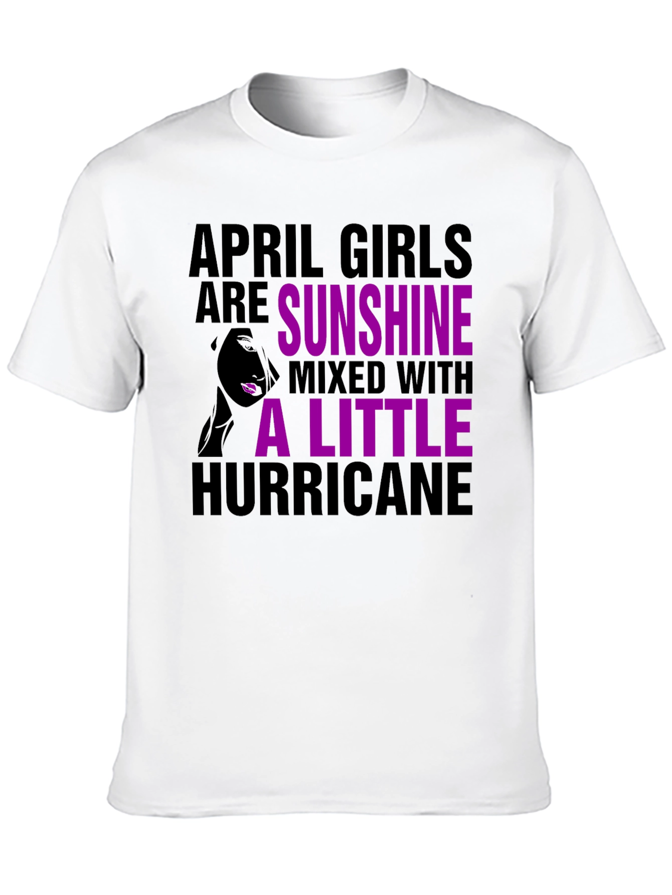 April Girl Sunshine Hurricane Graphic Tee